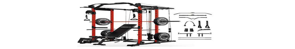 home gym set 